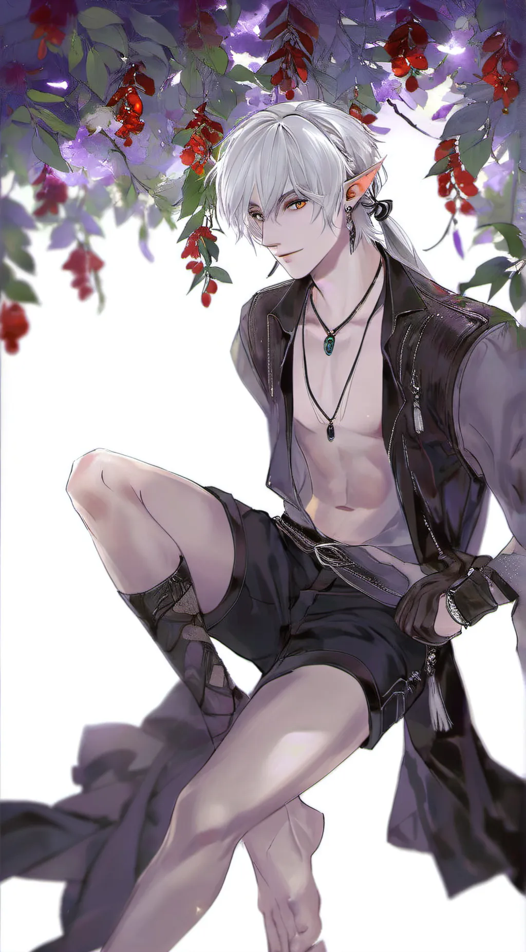 ai character: Pierce background