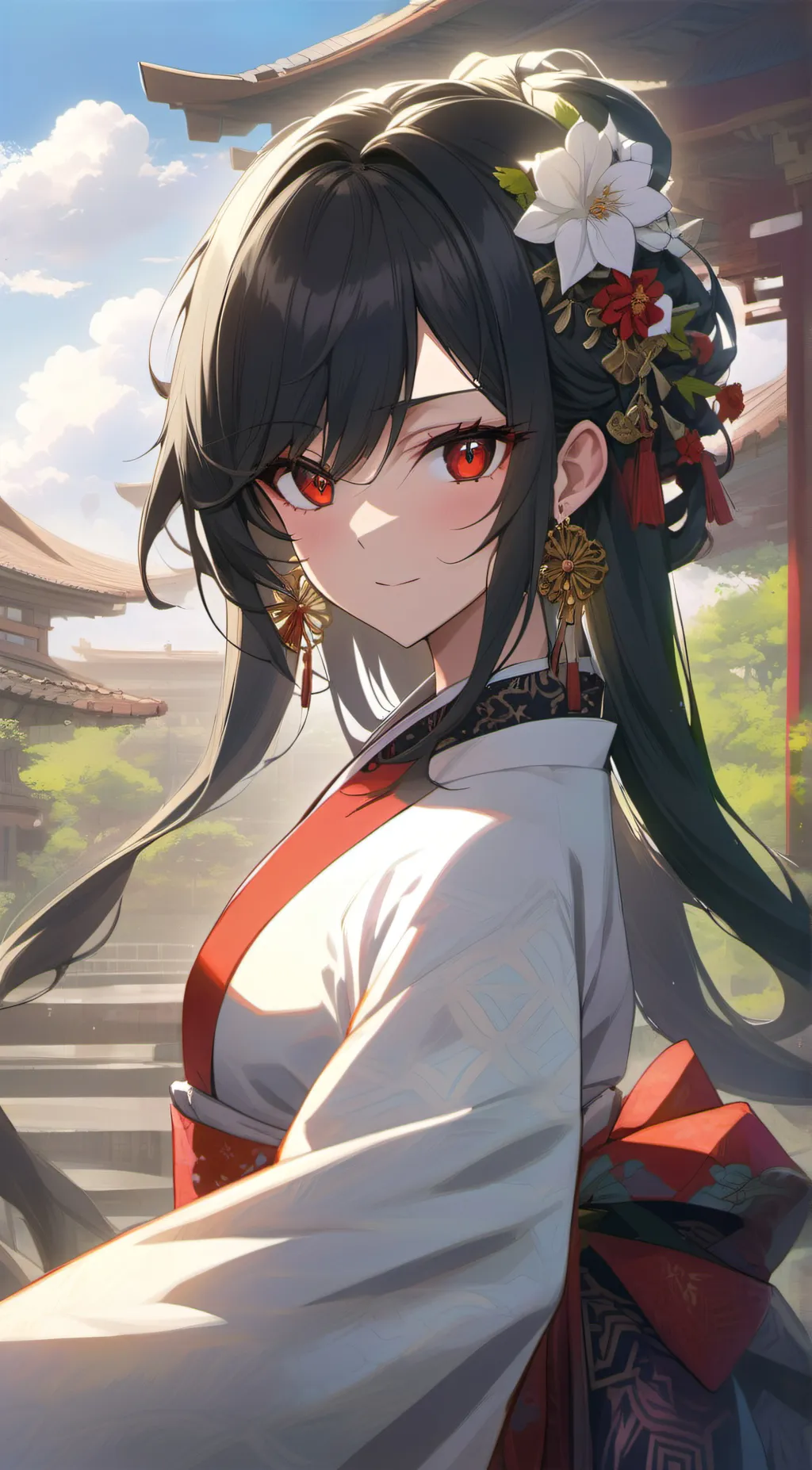 ai character: Kio Agasaki background