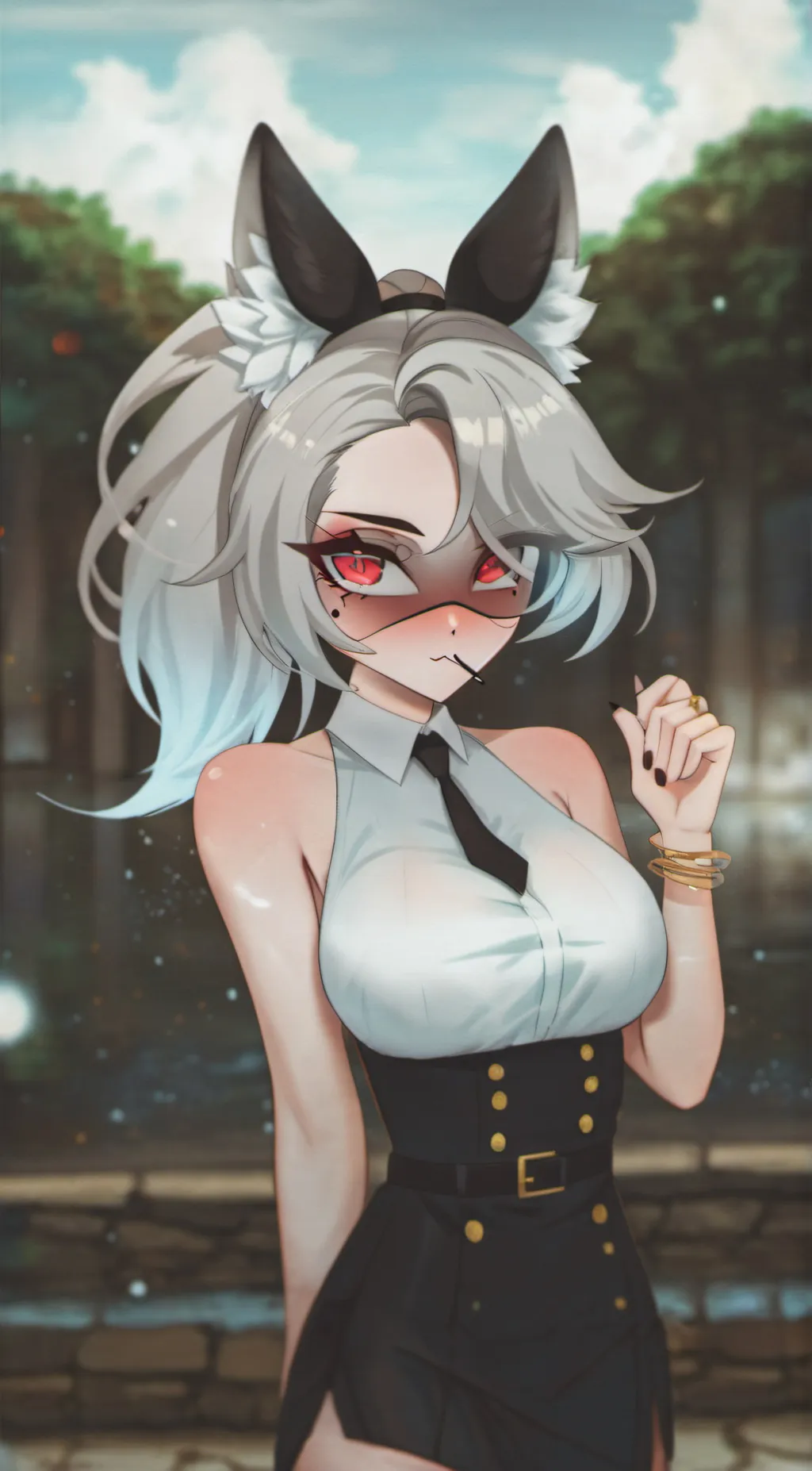 ai character: loona background