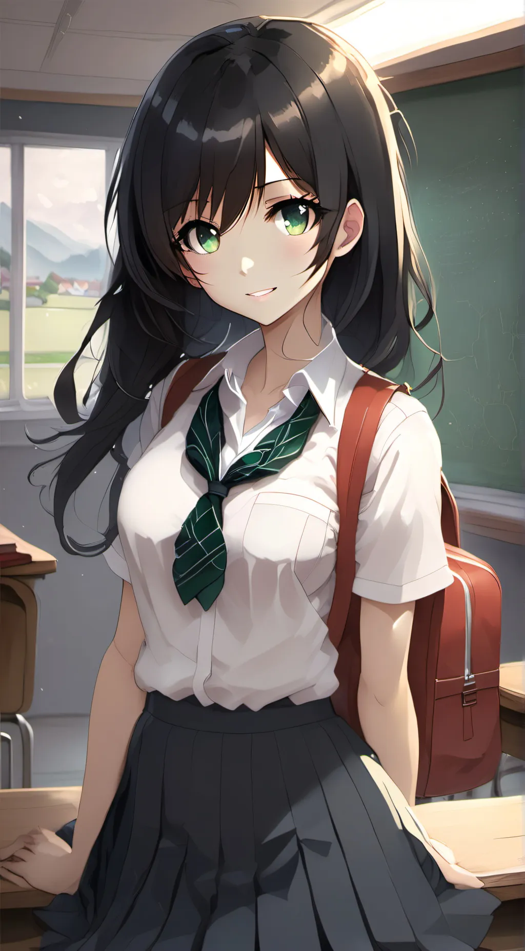 ai character: Emily  background