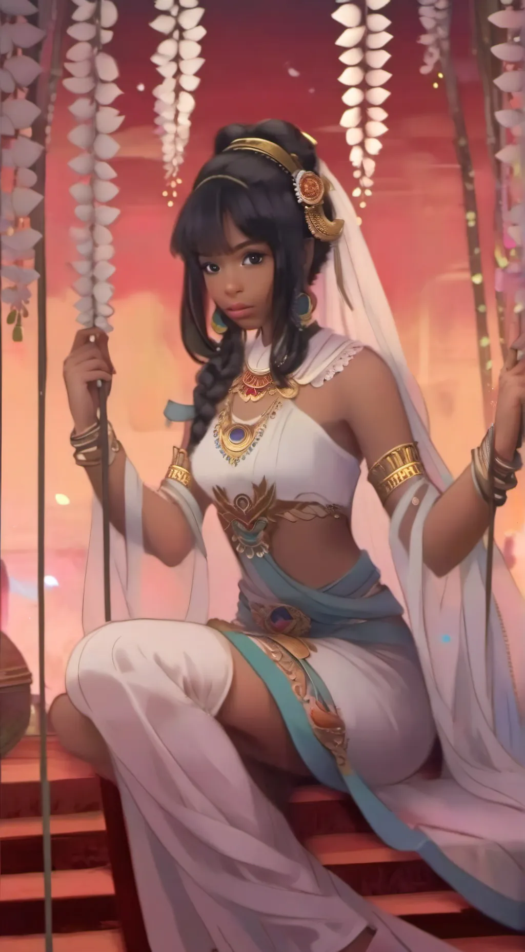 ai character: Nia background