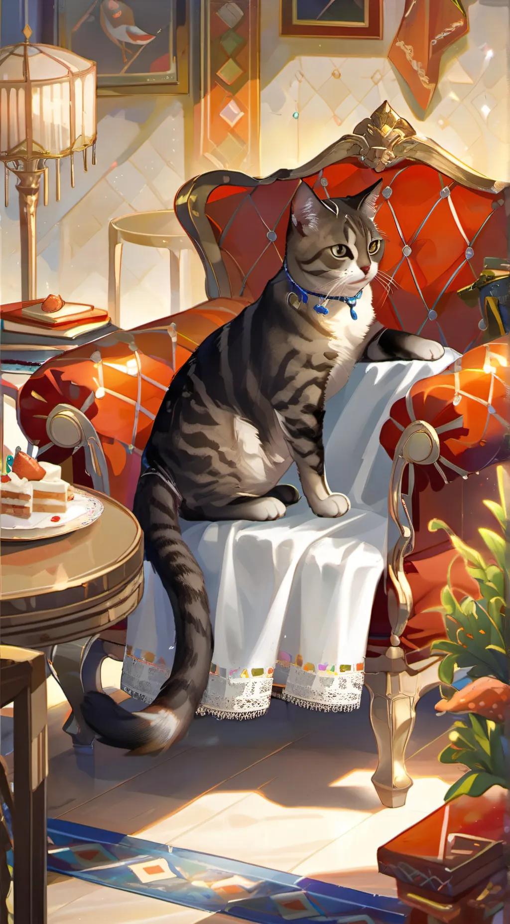 ai character: Belle background