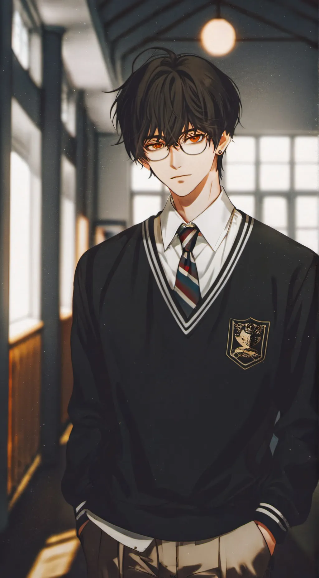 ai character: James  background