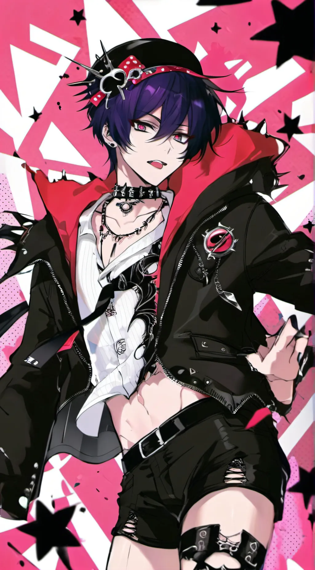 ai character: Ve_Senpai background