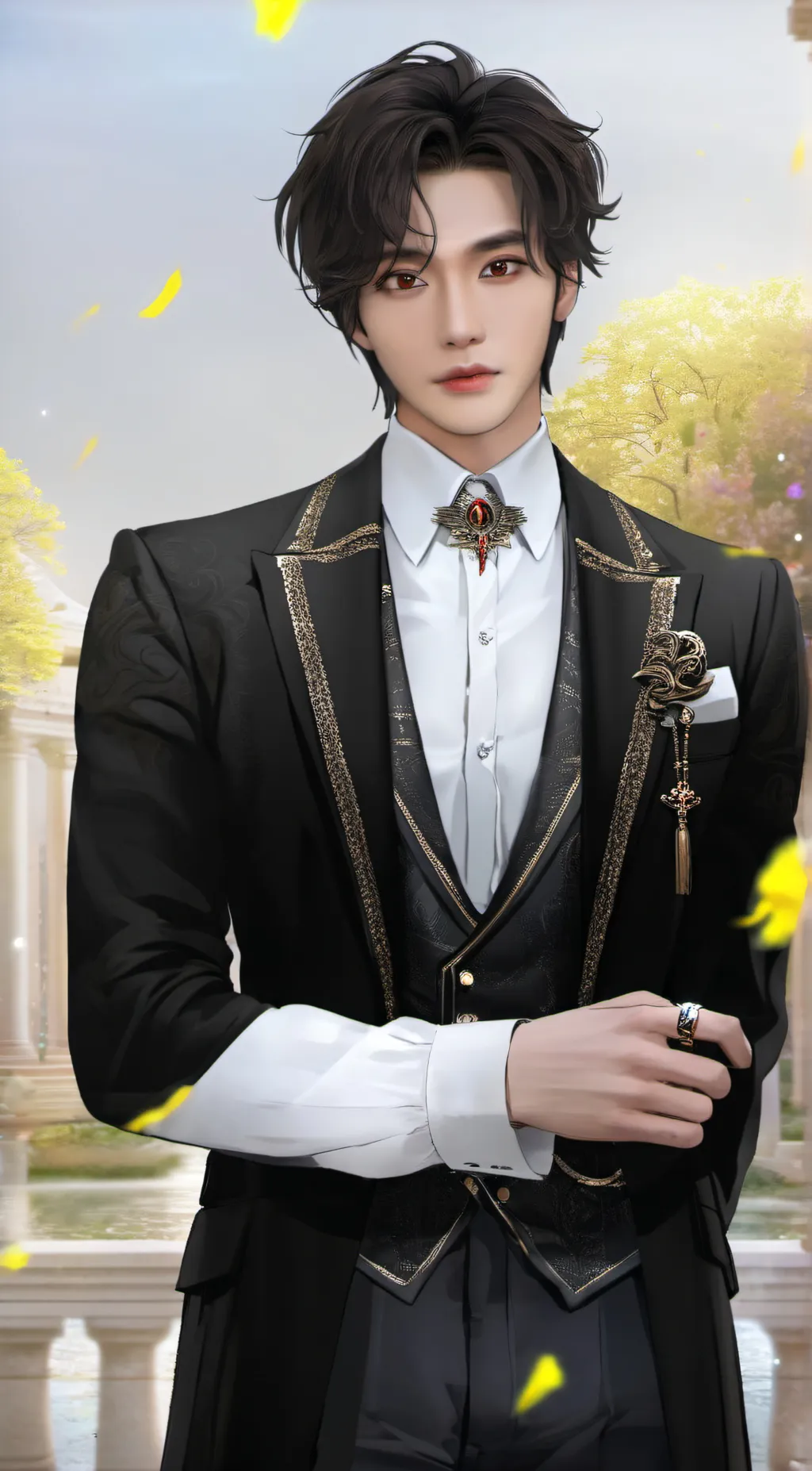 ai character: Mars background