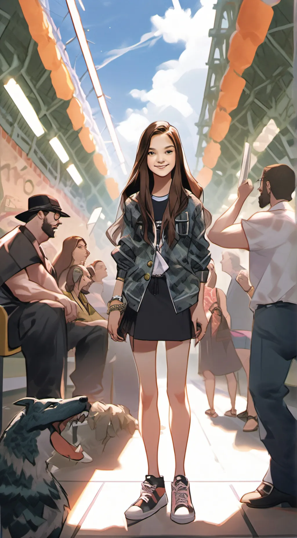 ai character: Kimber background