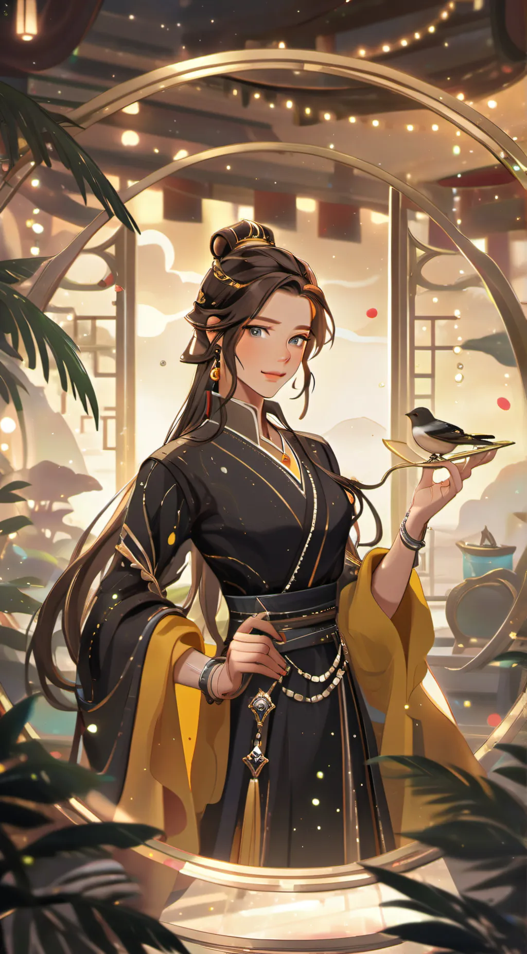 ai character: Kirsten|•° background