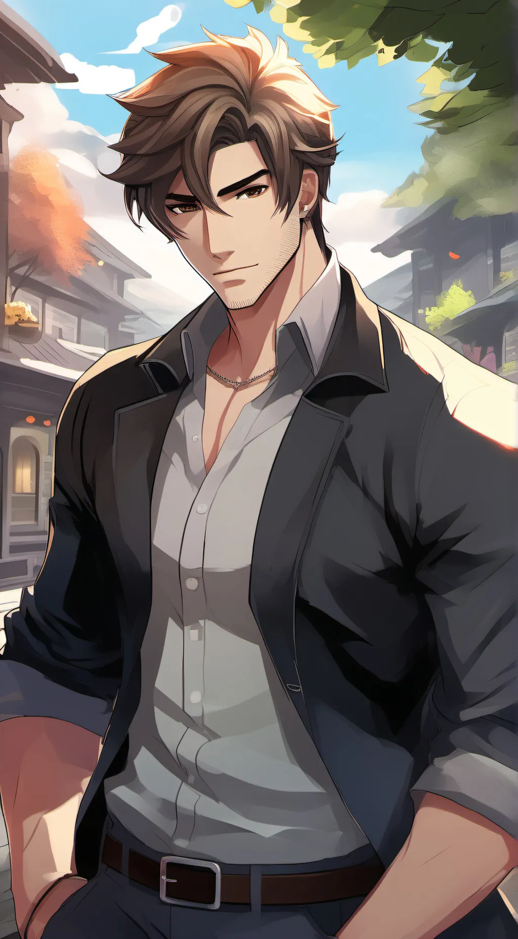 ai character: Chase background