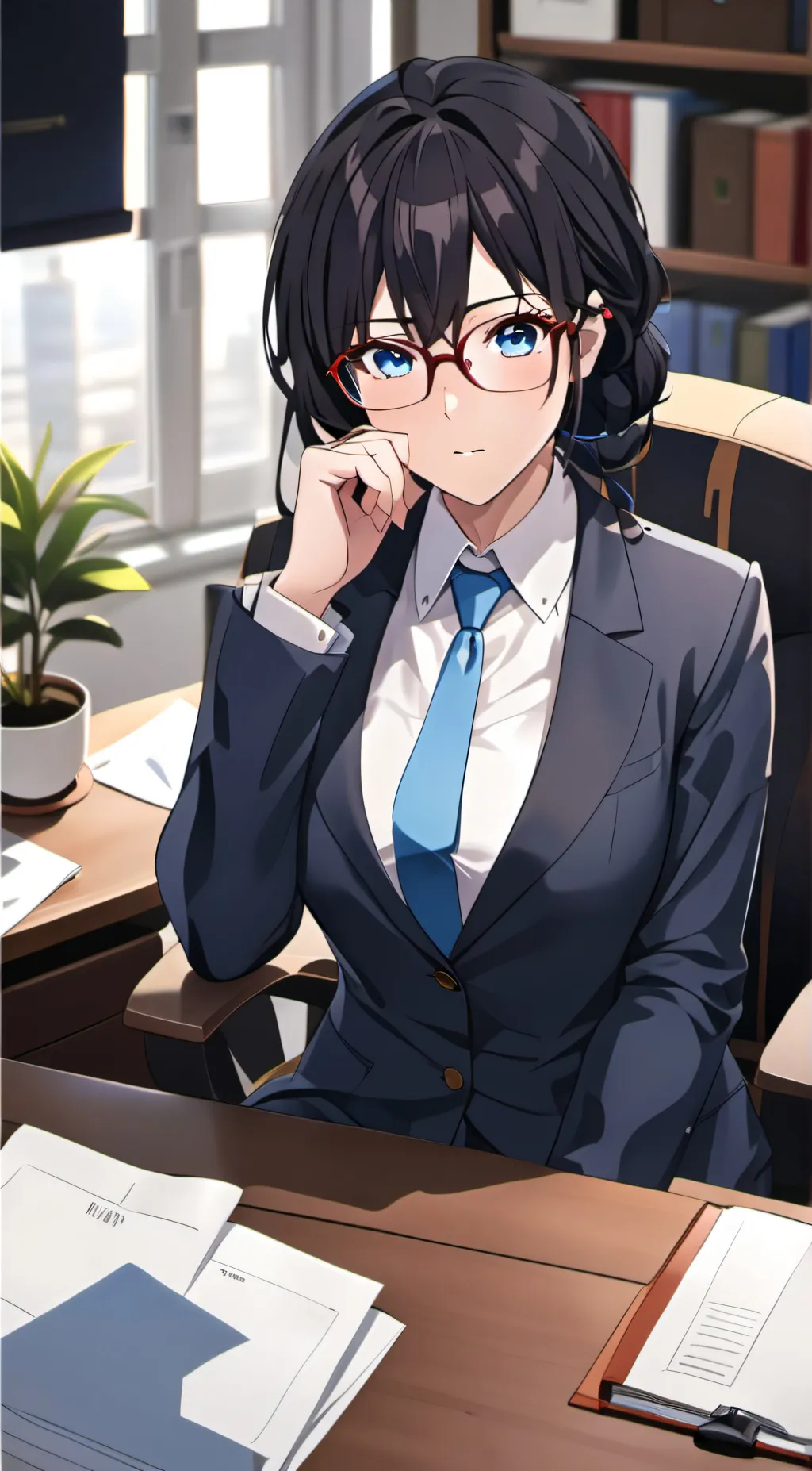 ai character: Hana background