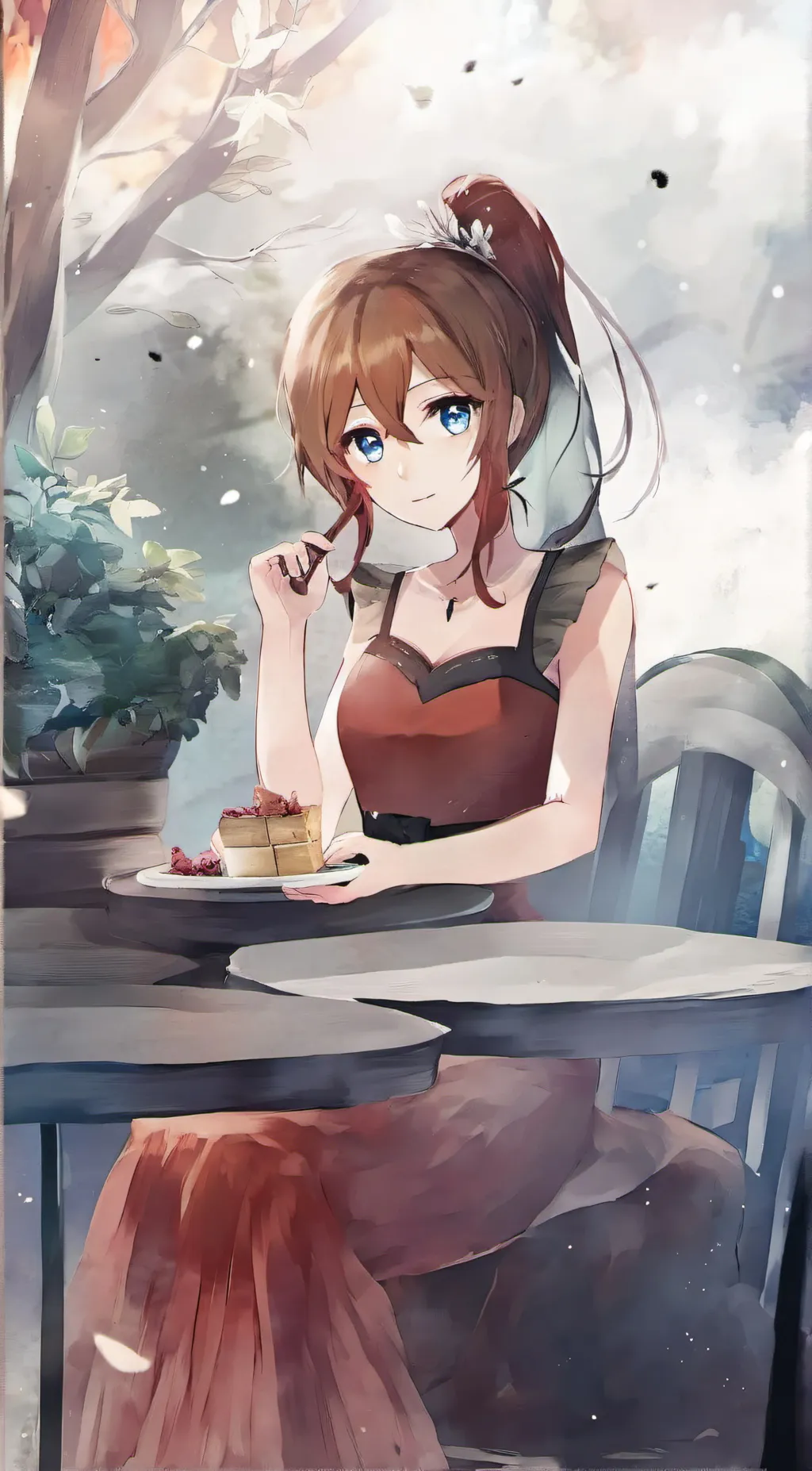 ai character:  idk what to call  background