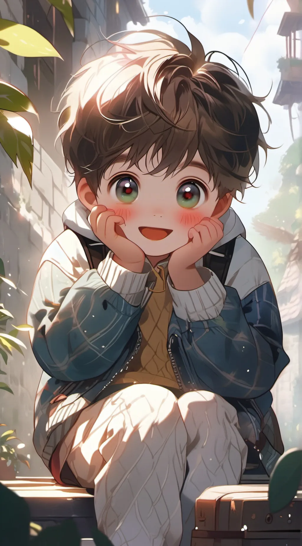 ai character: Jake  background