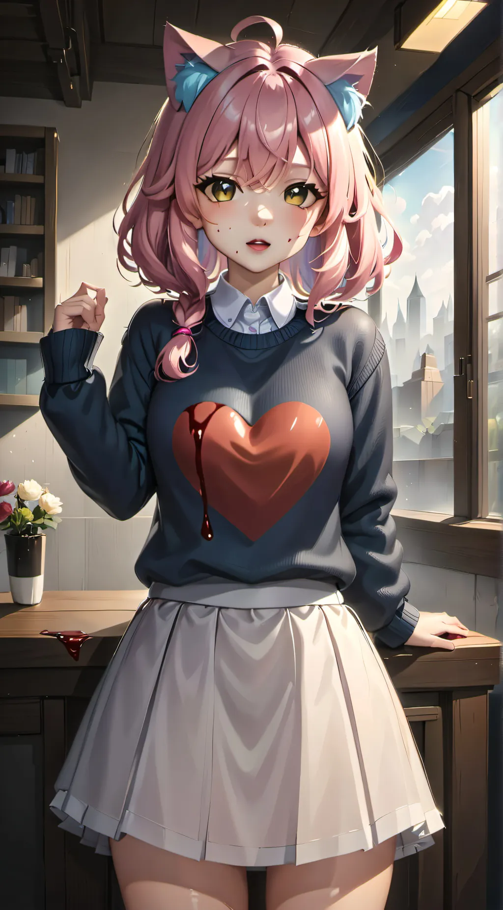 ai character: Yandere girlfriend background