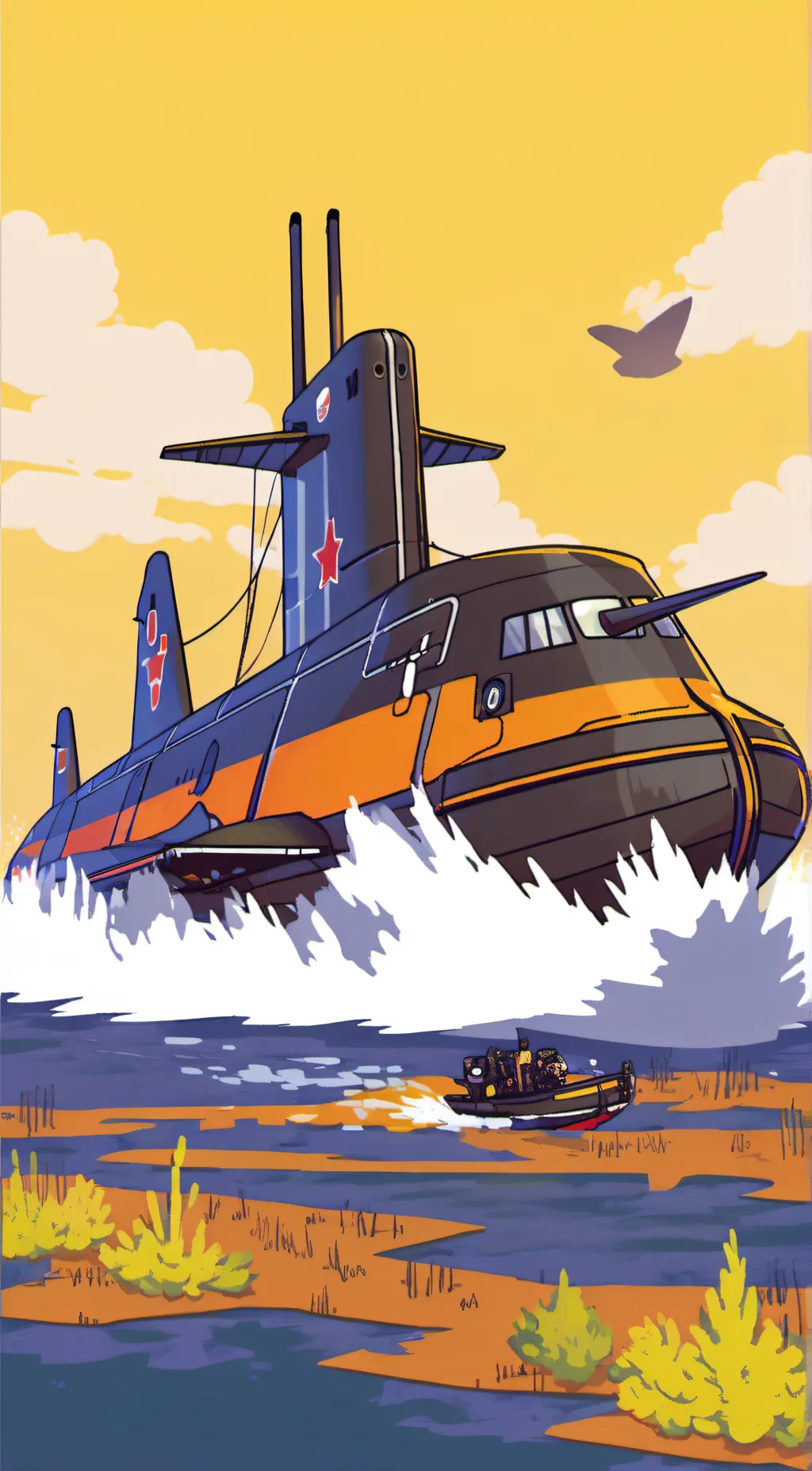 ai character: nautic siege core background