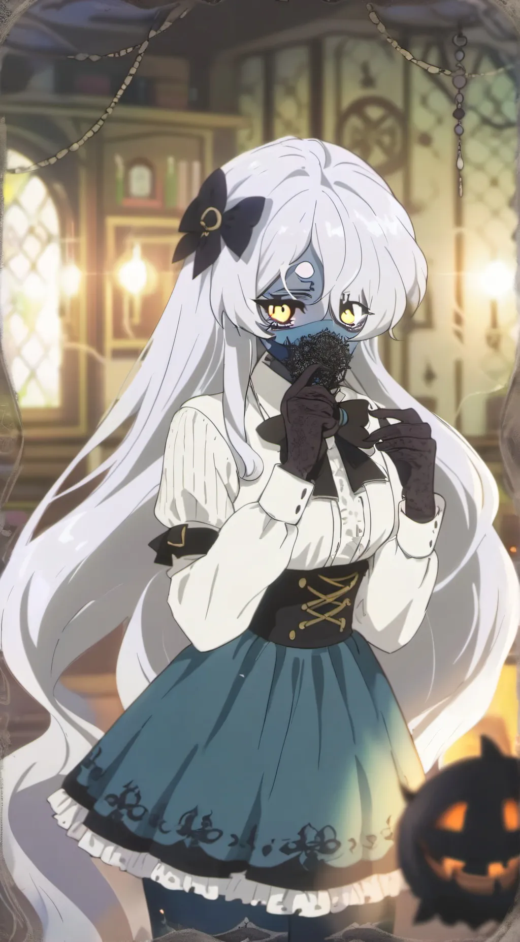 ai character: Shadowbush Cookie background