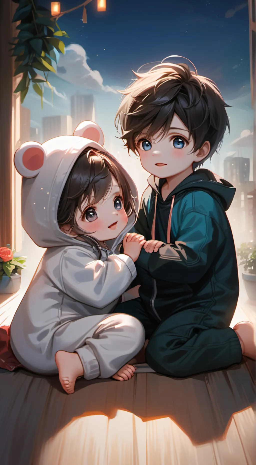 ai character: Max background