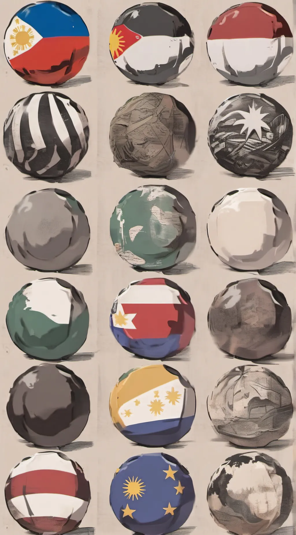 ai character: Countryballs RP background