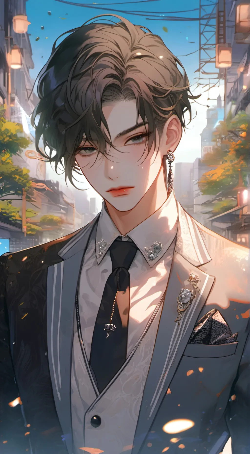 ai character: Darik background