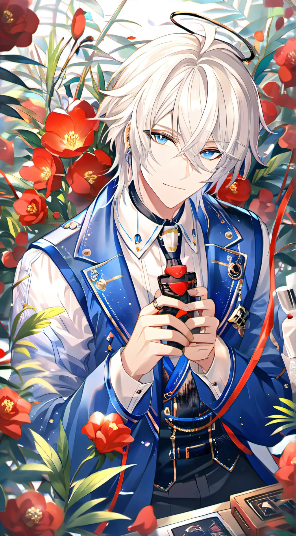 ai character: Devis background