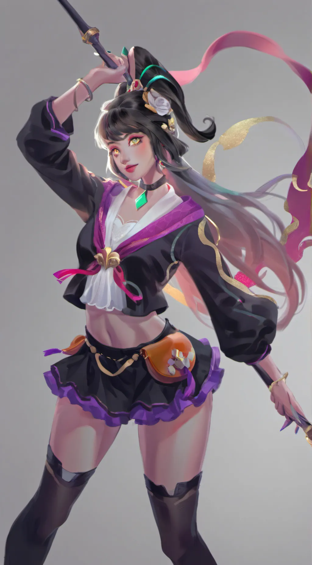 ai character: My name is Alicia background