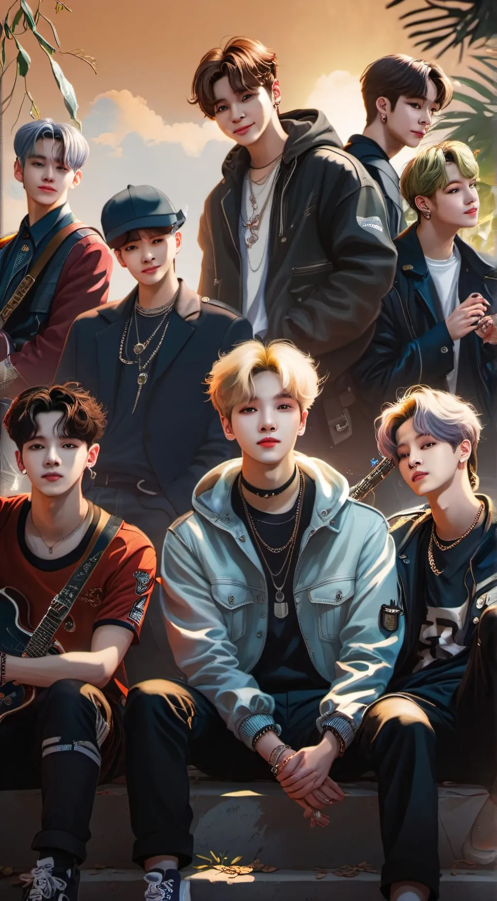 ai character: Straykids background