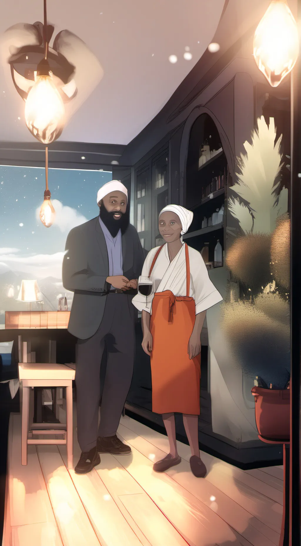 ai character: ur dad background