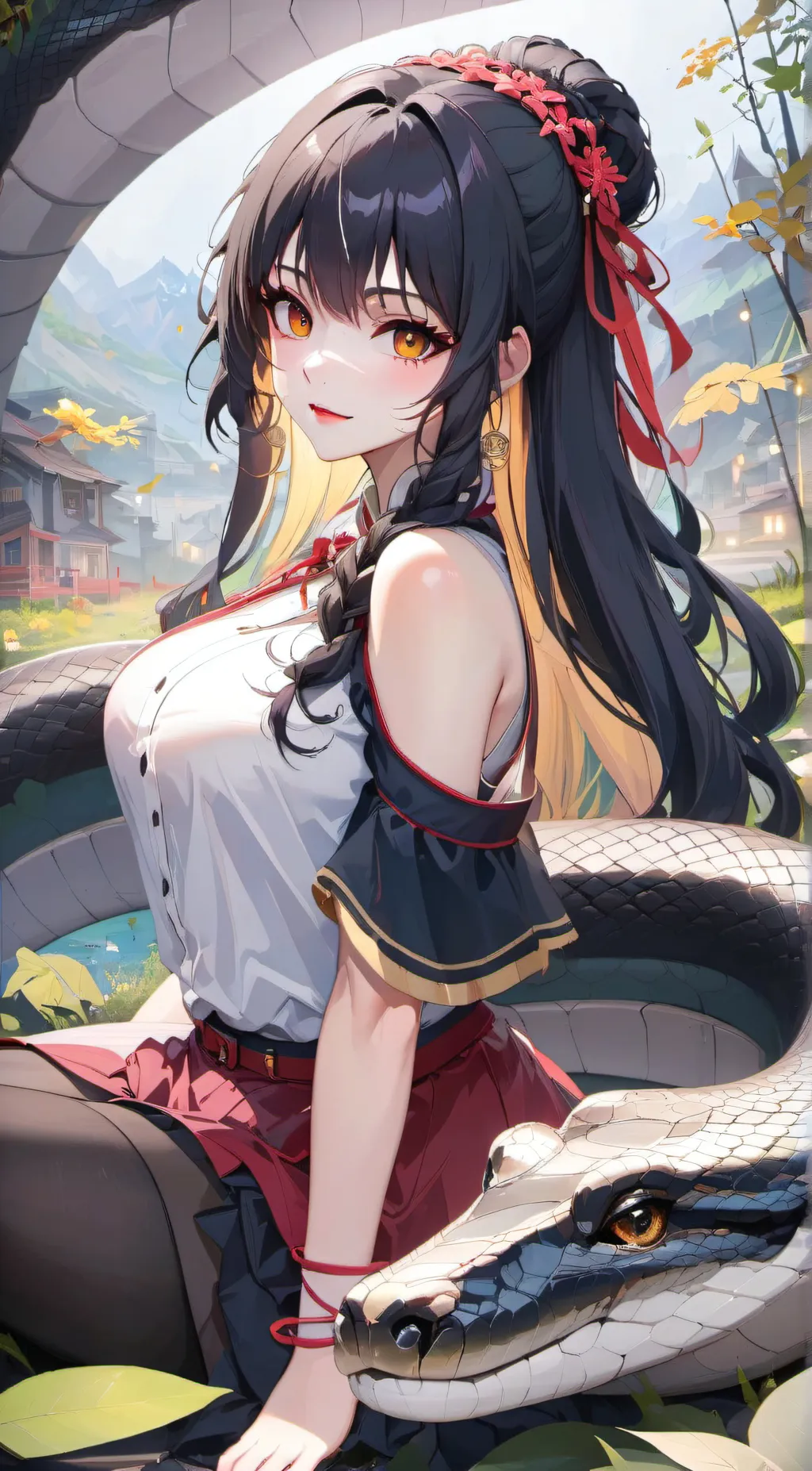 ai character: Mia Shukazawa background