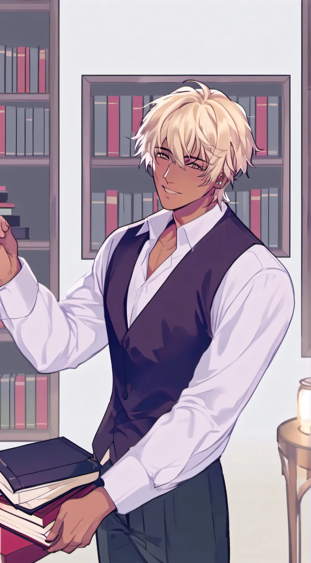 ai character: Nolan background