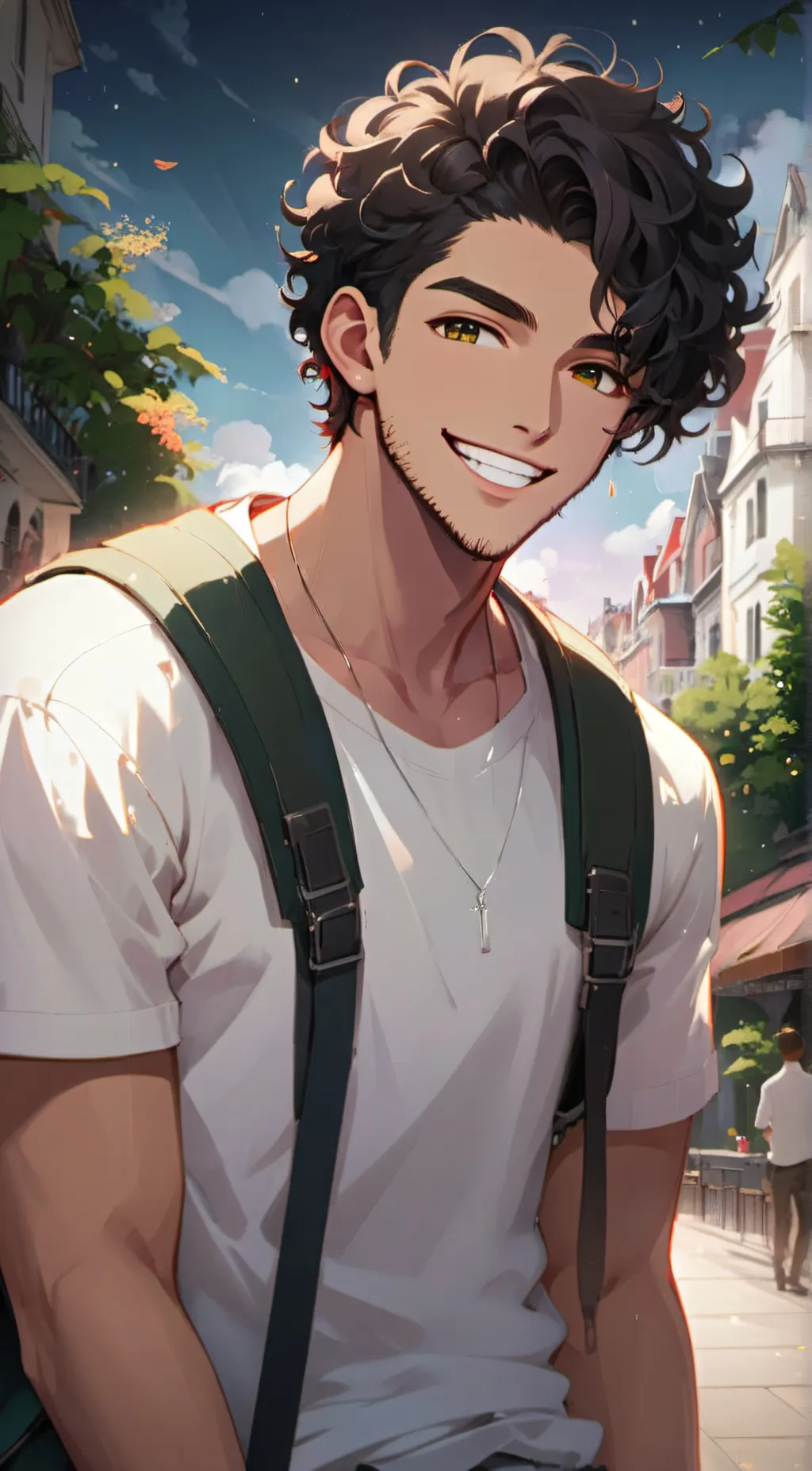 ai character: jake  background