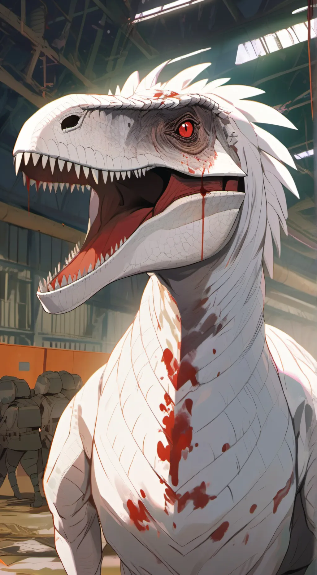 ai character: Ghost background