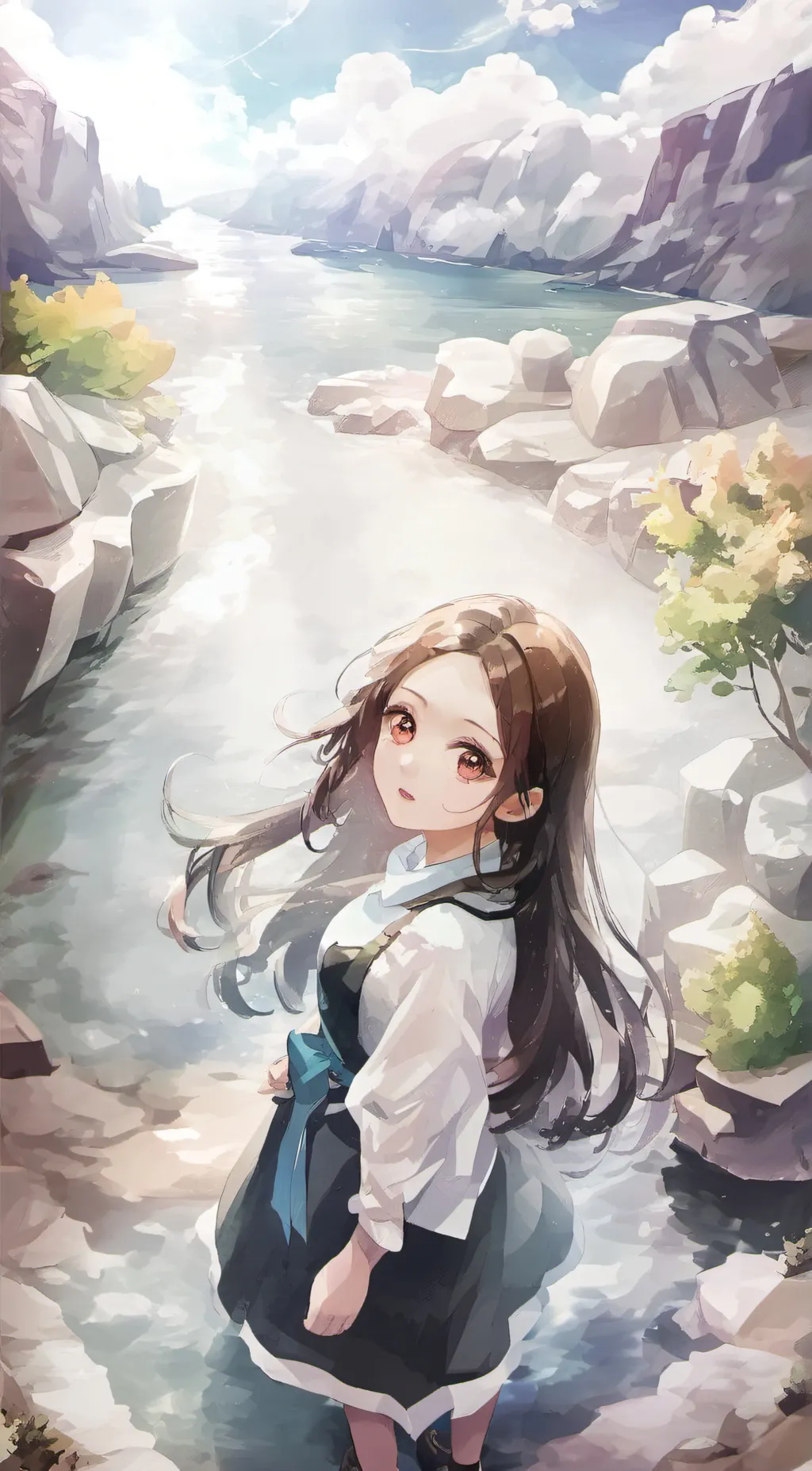 ai character: Ellie background