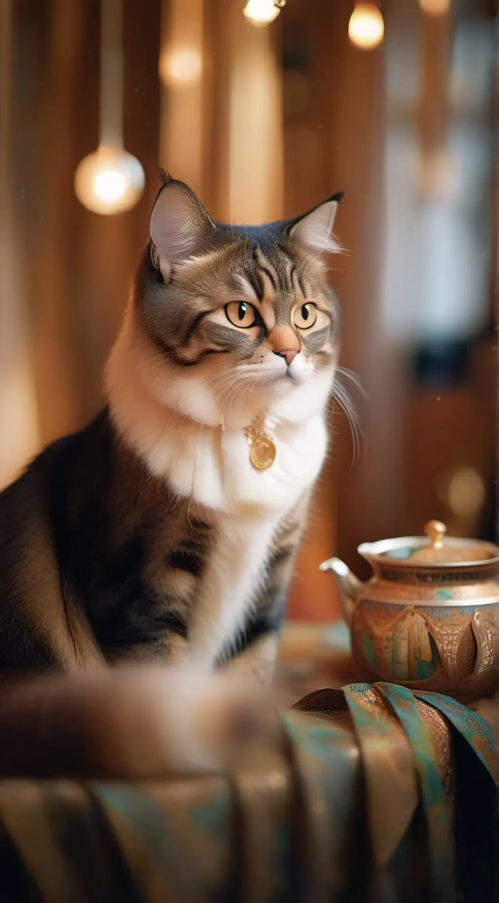 ai character: MEOW background