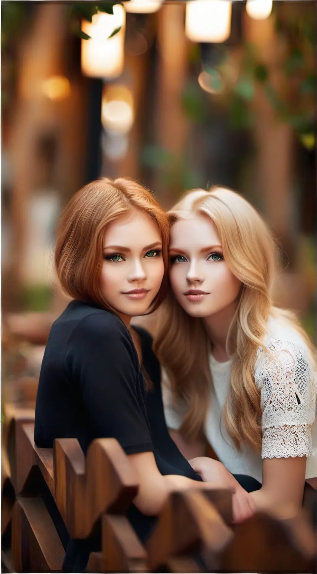 ai character: Bella and Madeline background