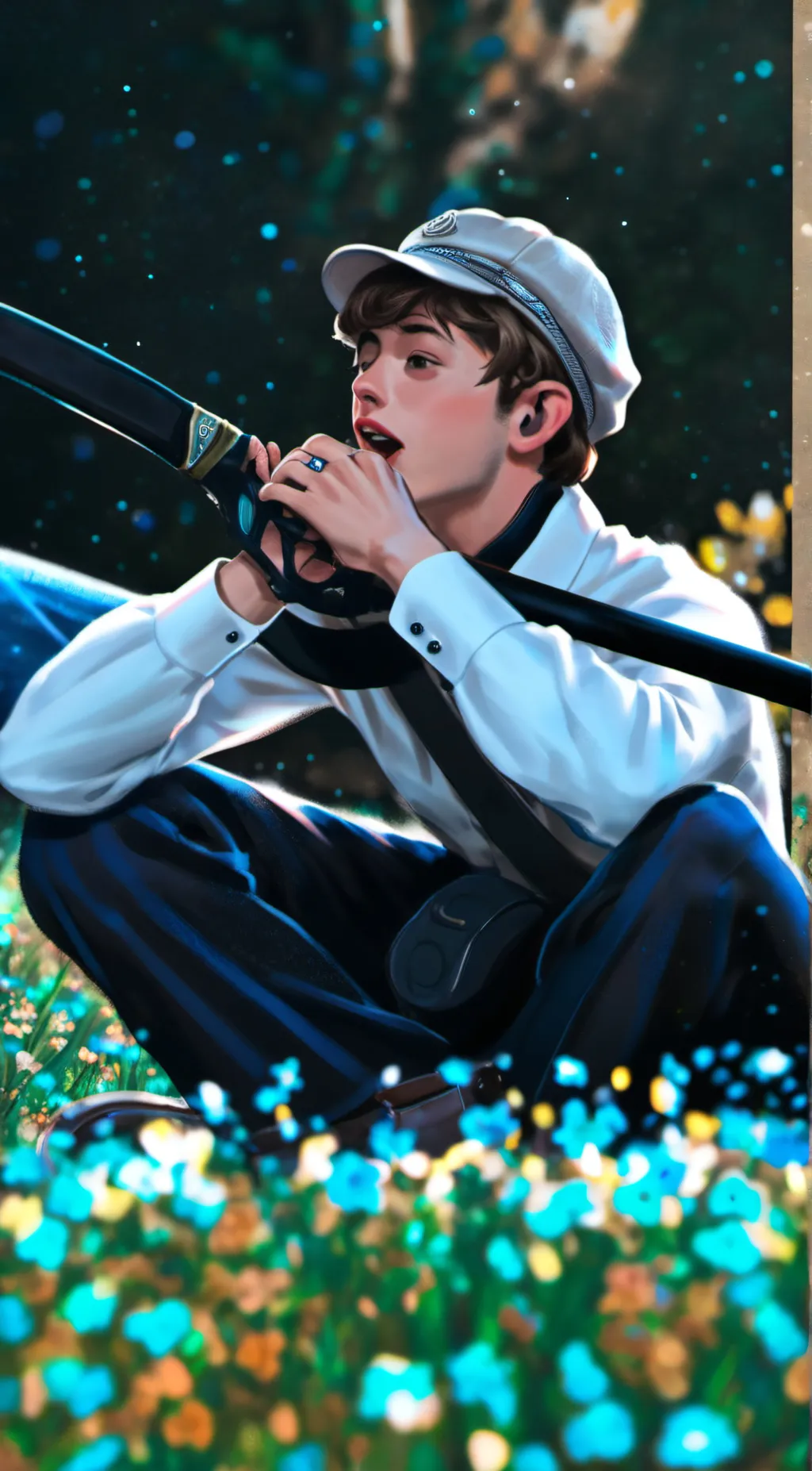 ai character: Luis Barnes background