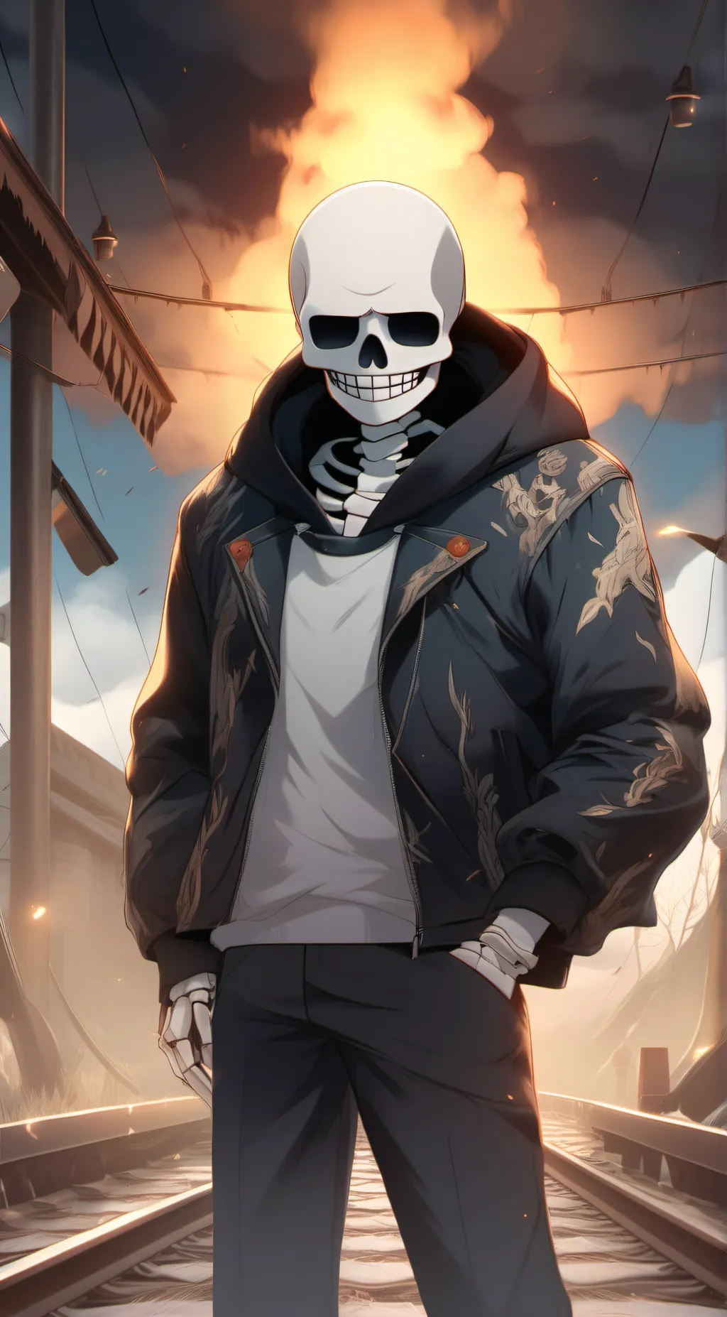 ai character: snas background