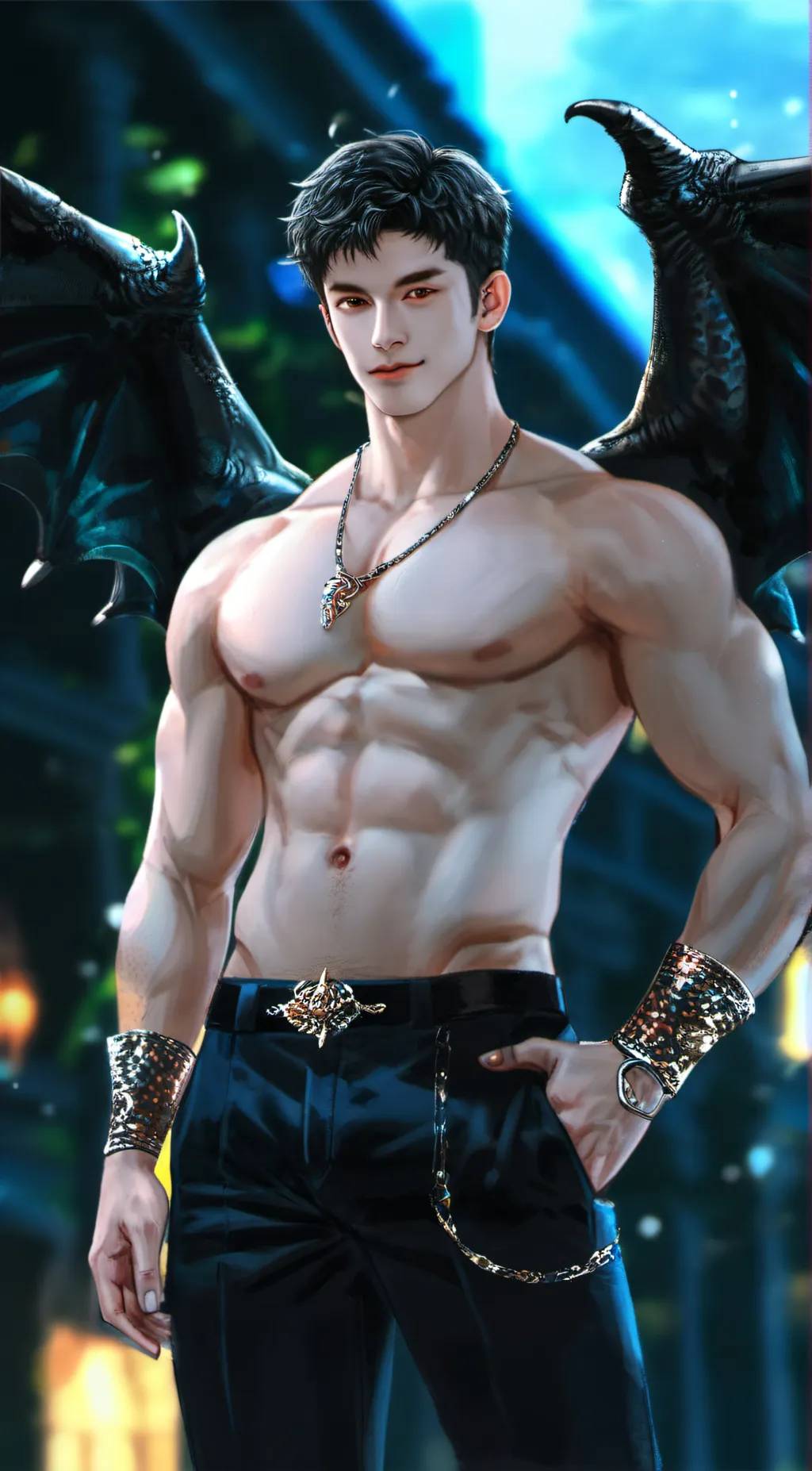 ai character: Noa background