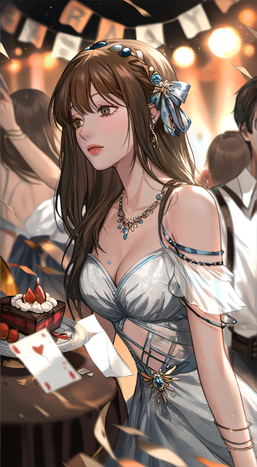 ai character: Aria background