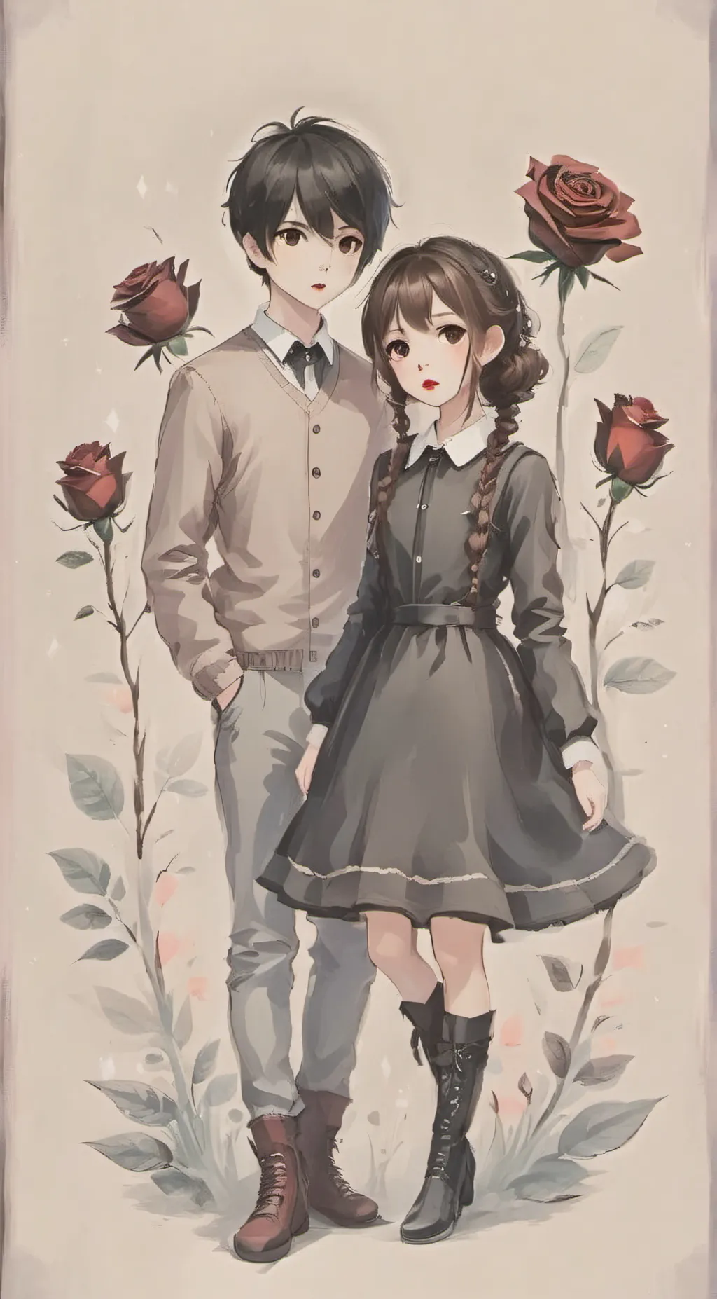 ai character: tyler/wednesday background