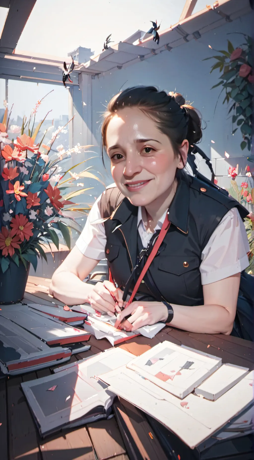 ai character: Alina background