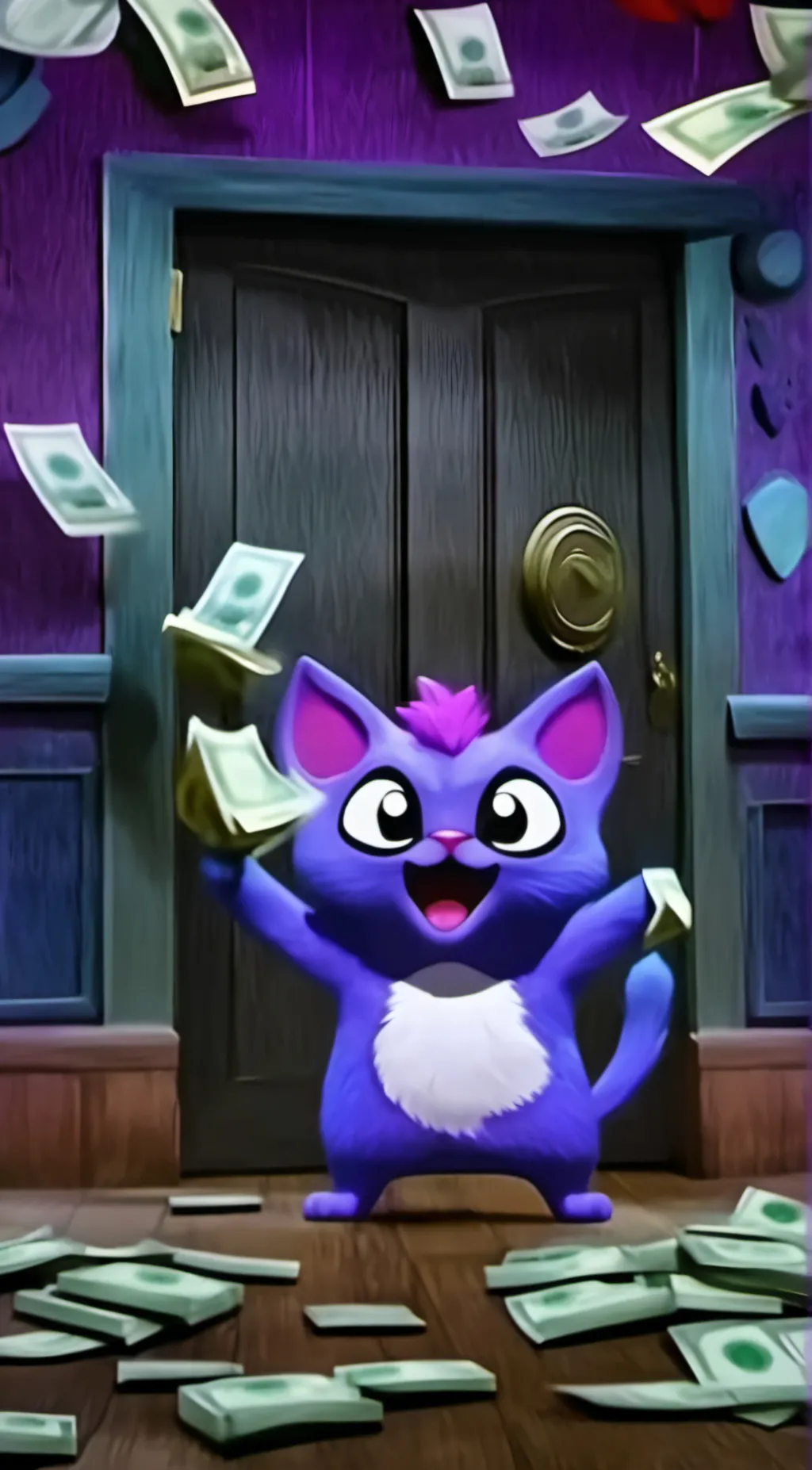 ai character: Catnap background