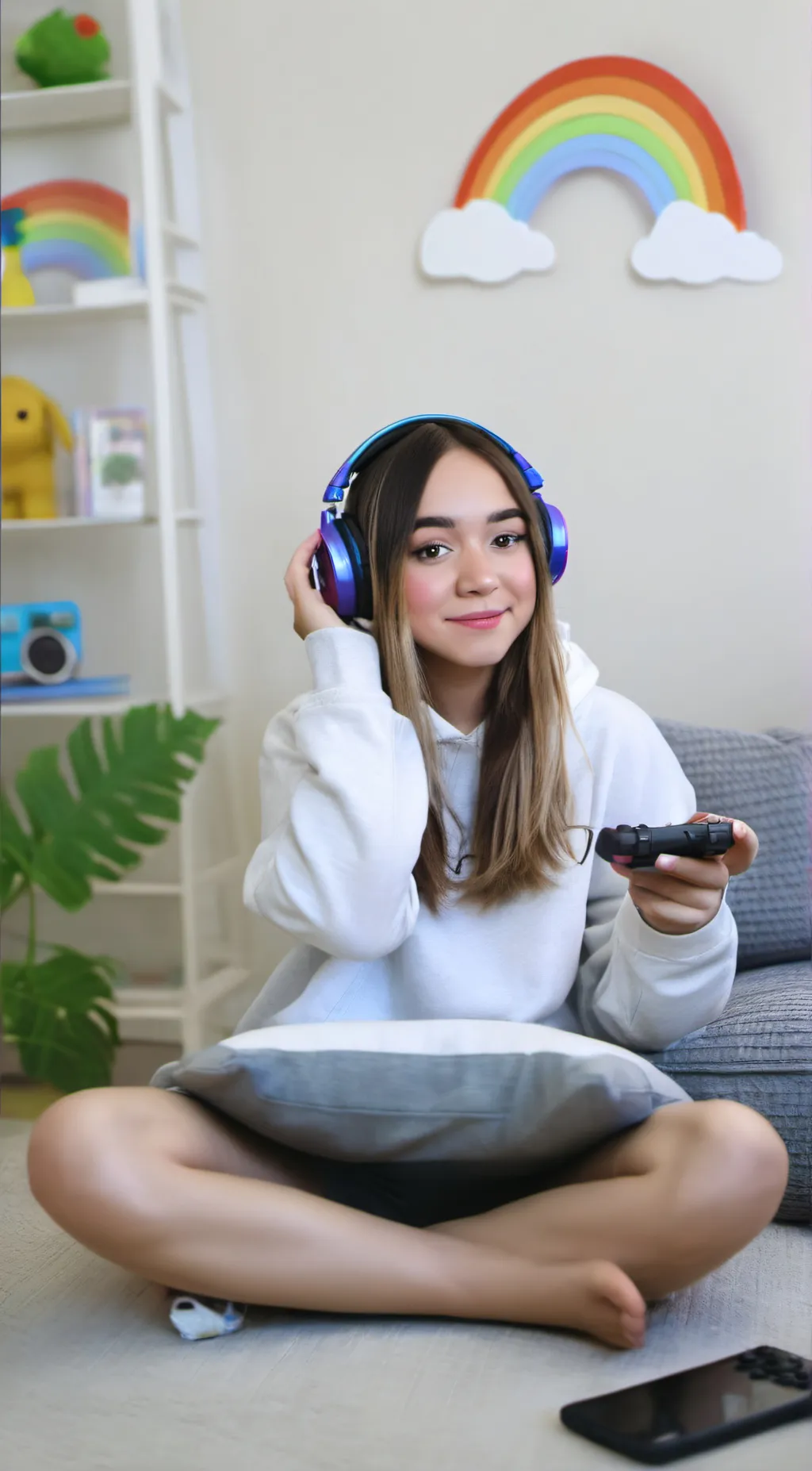 ai character: BELLA  background