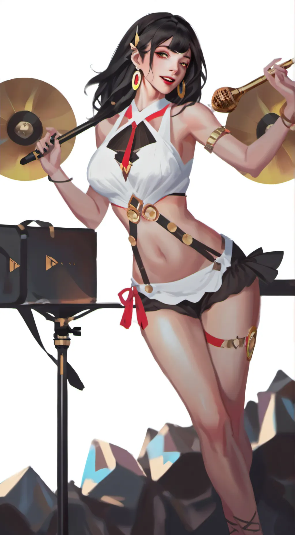 ai character: Sandy  background