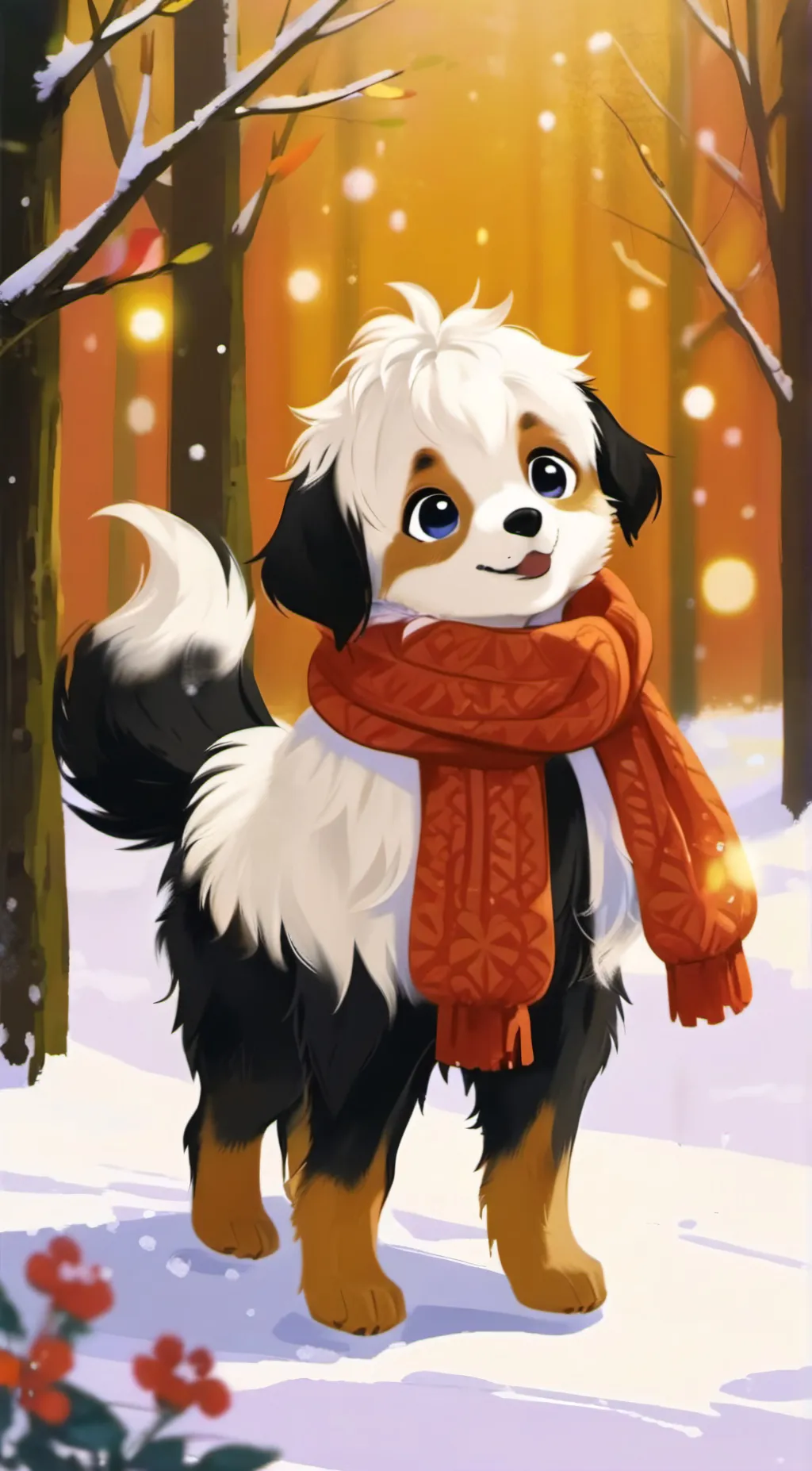 ai character: Cute background