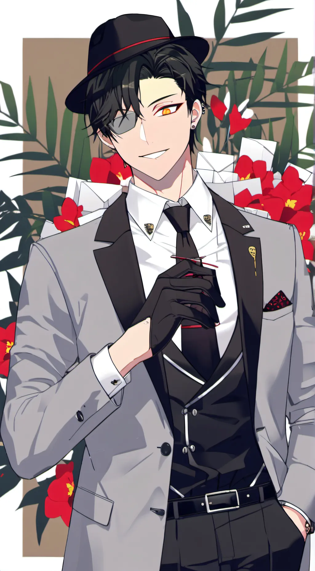 ai character: Mark background