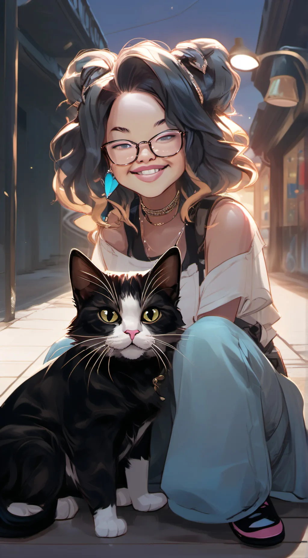 ai character: Pomni background