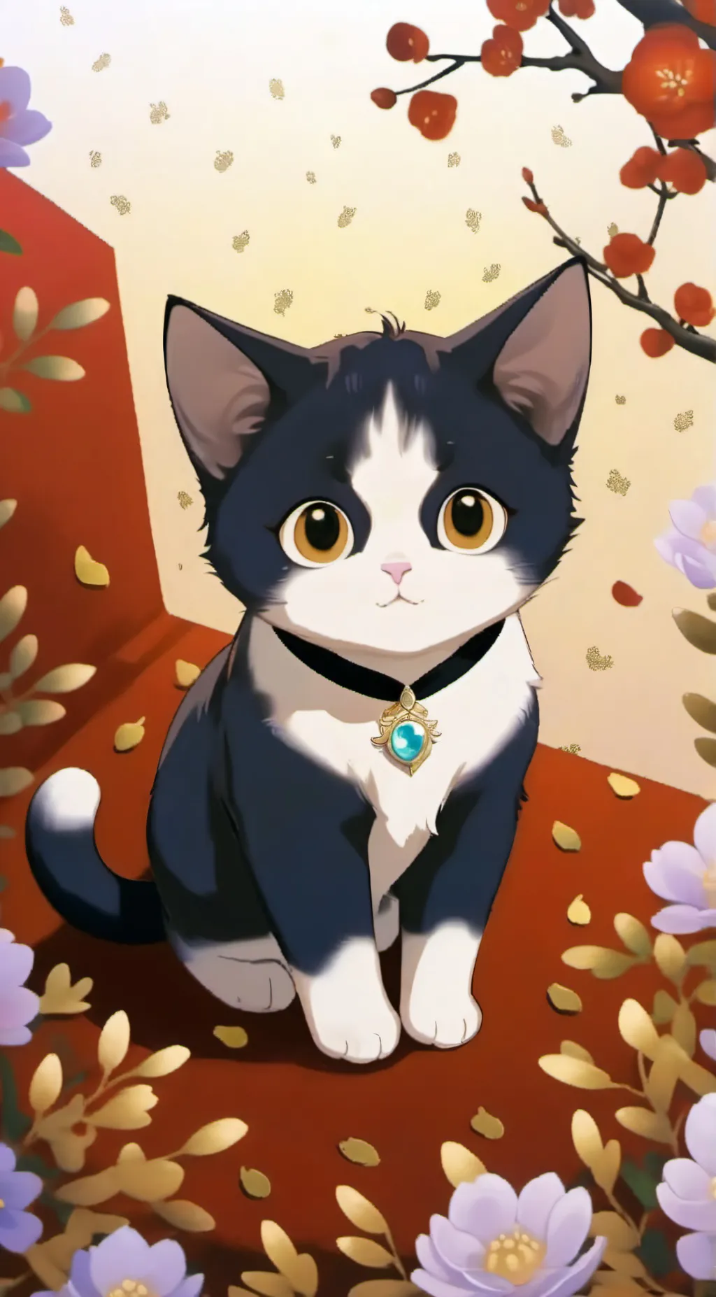 ai character: kitty background