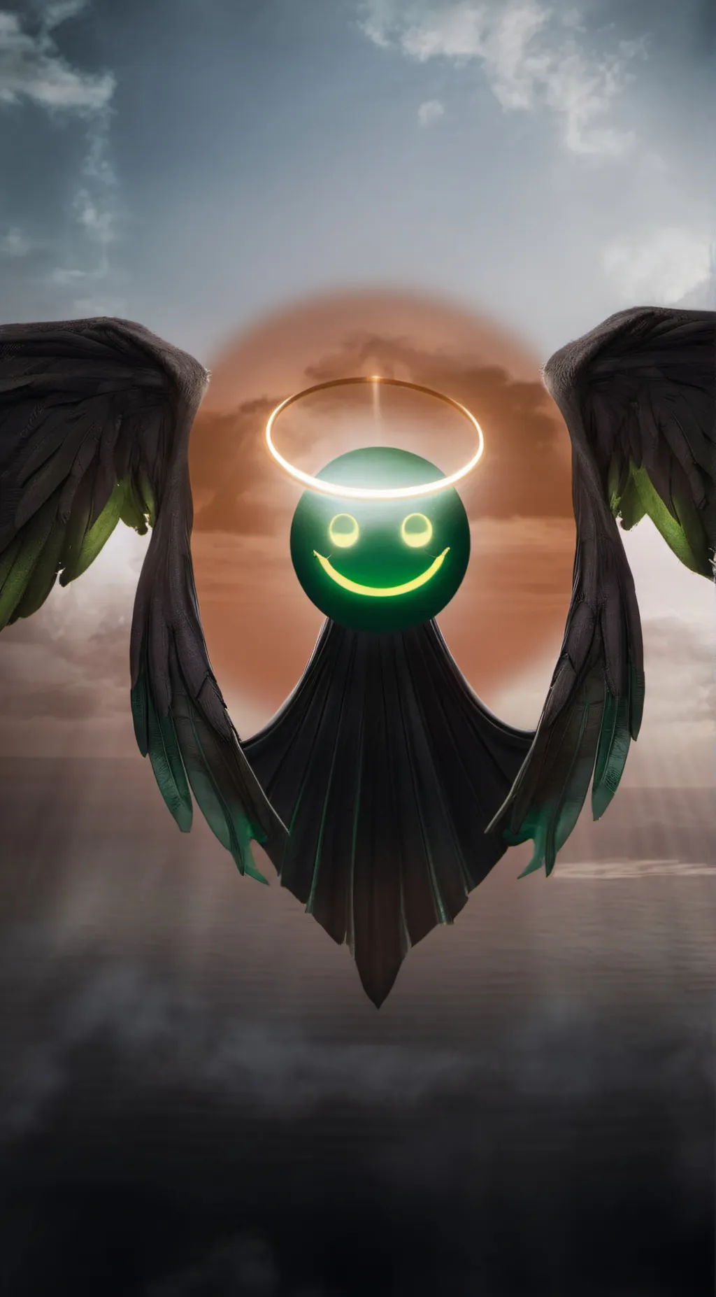 ai character: Fire in the hole background