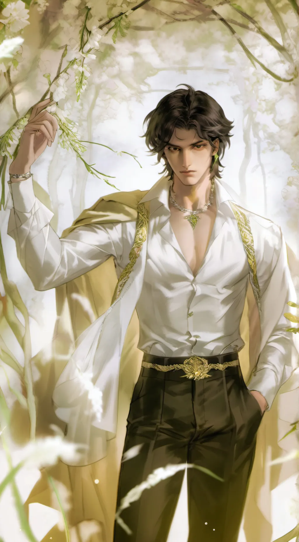 ai character: Leo background