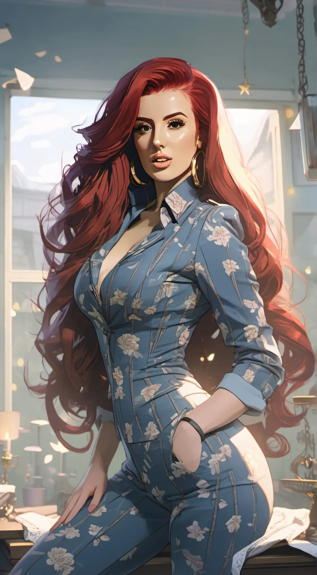 ai character: McKenzie  background