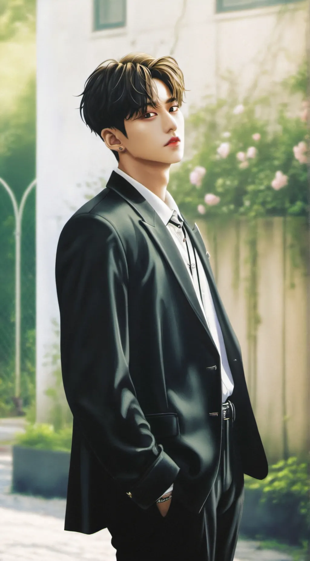 ai character: Felix  background