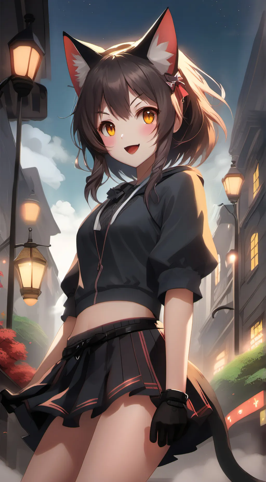 ai character: Katie background